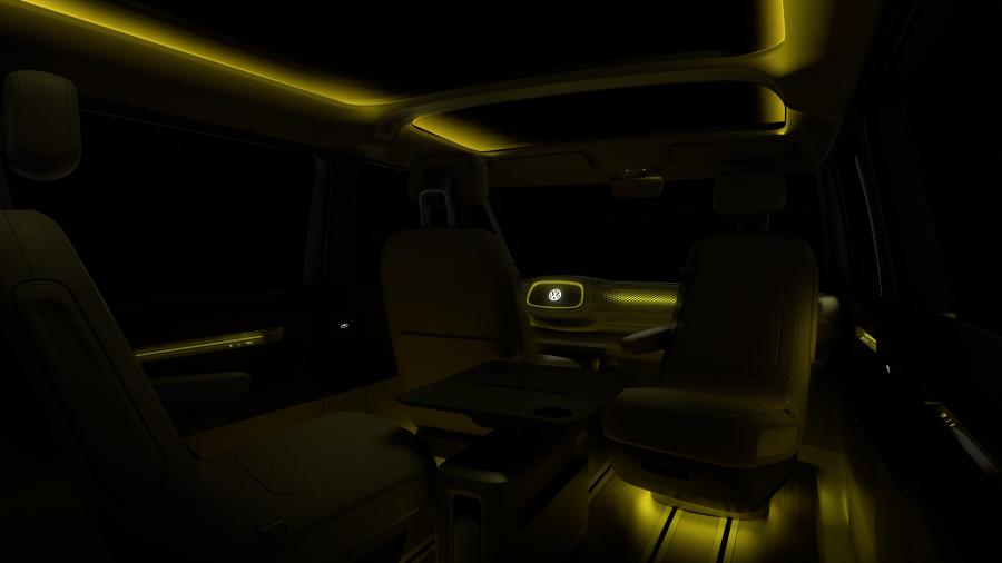 Интерьер Volkswagen I.D. Buzz 2017 года  (фото 6 из 82)